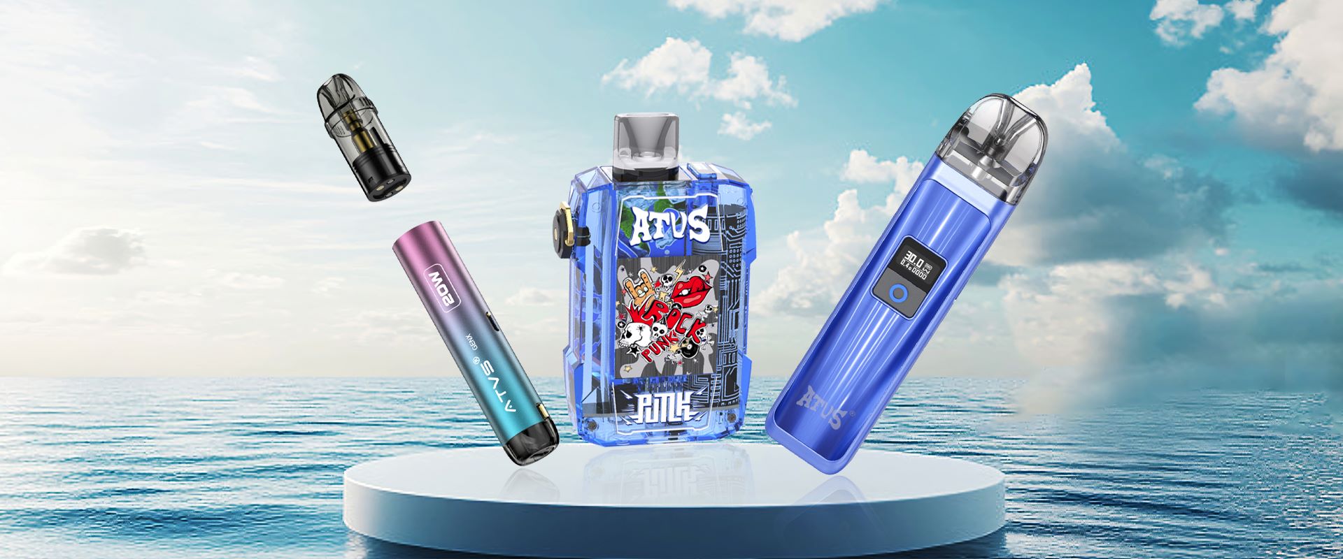 ATVS Vape Netherlands | Wegwerp E-sigaret Disposable POD 12000, 16000, 18000, 25000, 30000 Puffs beste prijs